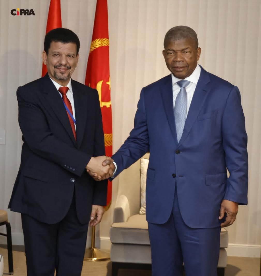 João Lourenço recebe ministro dos Negócios Estrangeiros Saharaui