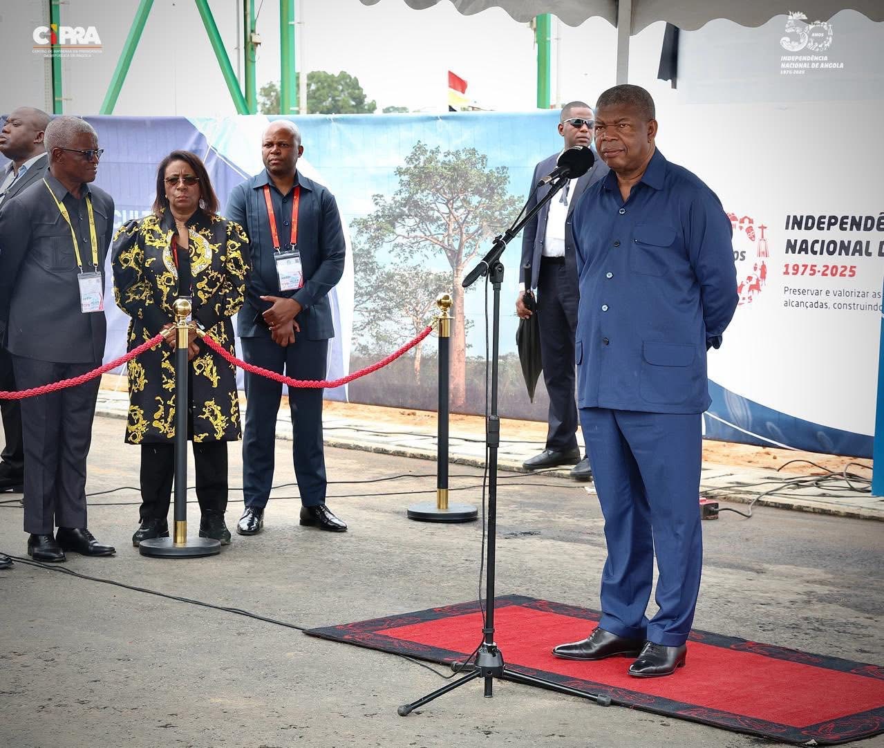 Presidente da República anuncia construção de fábrica de fertilizantes no Soyo