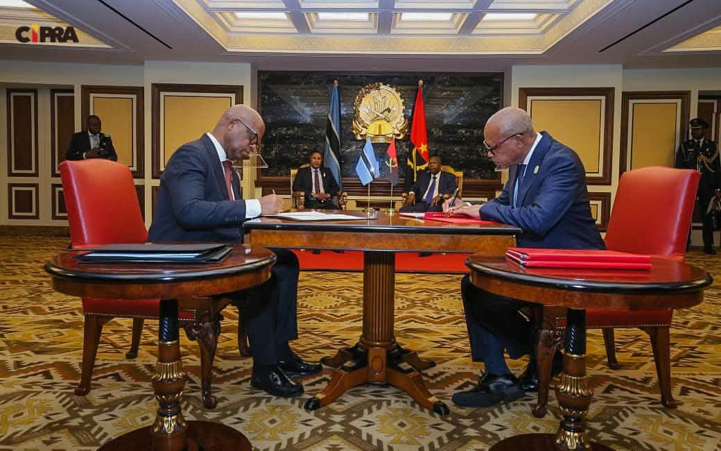 Angola e Botswana reforçam cooperação com assinatura de três instrumentos jurídicos