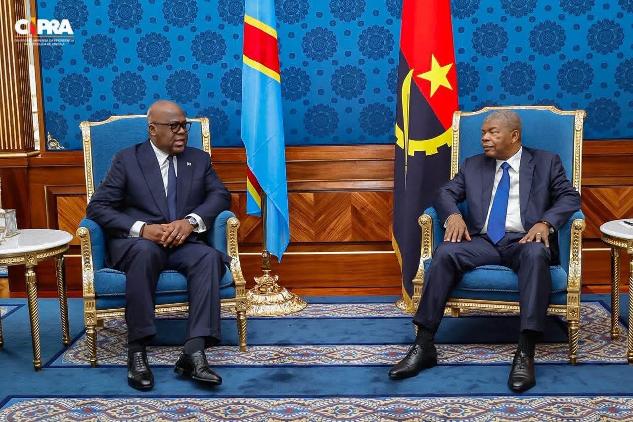Presidente da República recebe homólogo da RDC