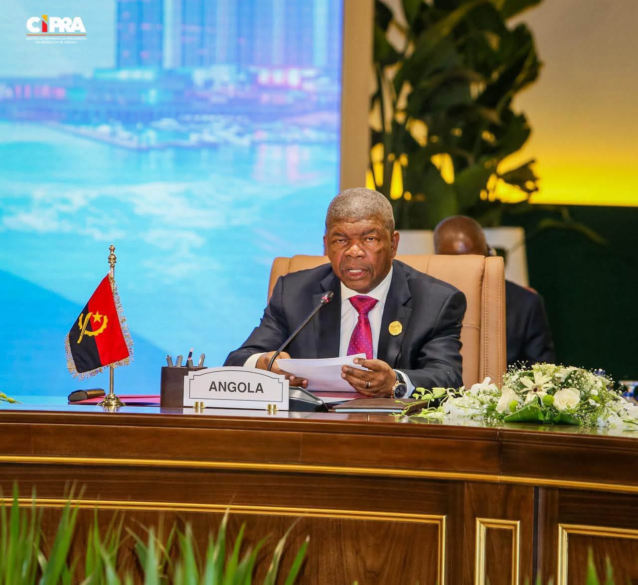 Presidente João Lourenço proferiu as palavras finais