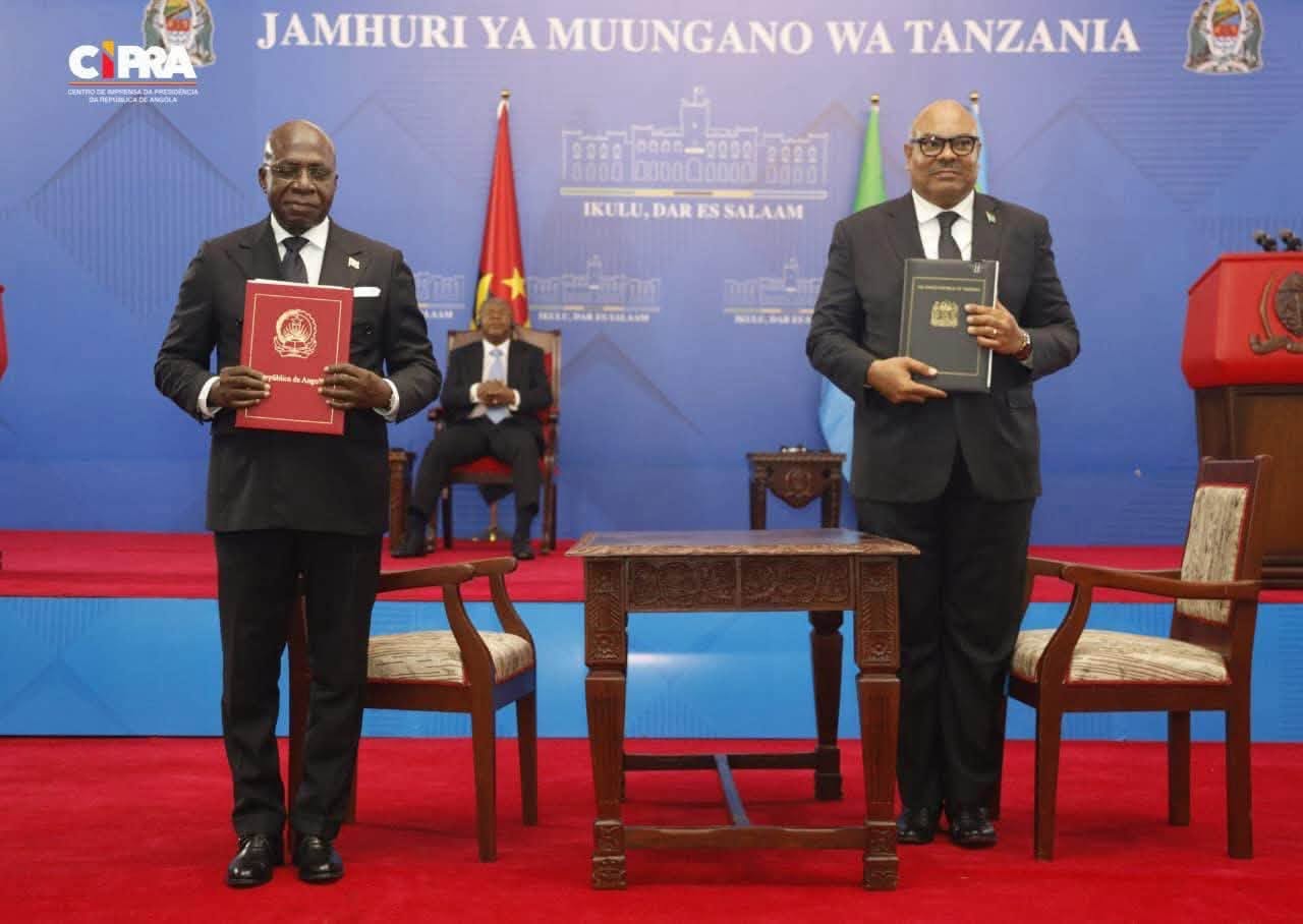 Angola e Tanzânia assinam novos instrumentos jurídicos