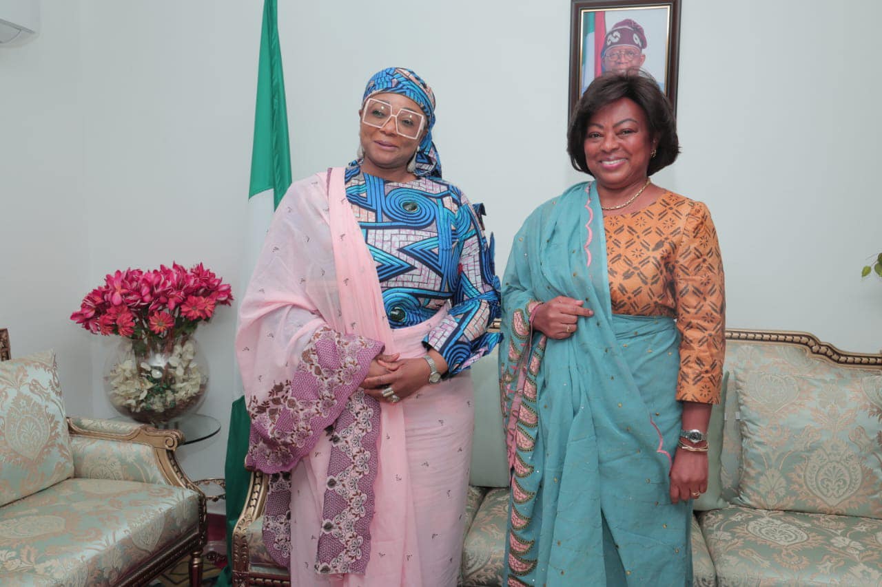 Primeira-Dama da República em evento internacional na Nigéria